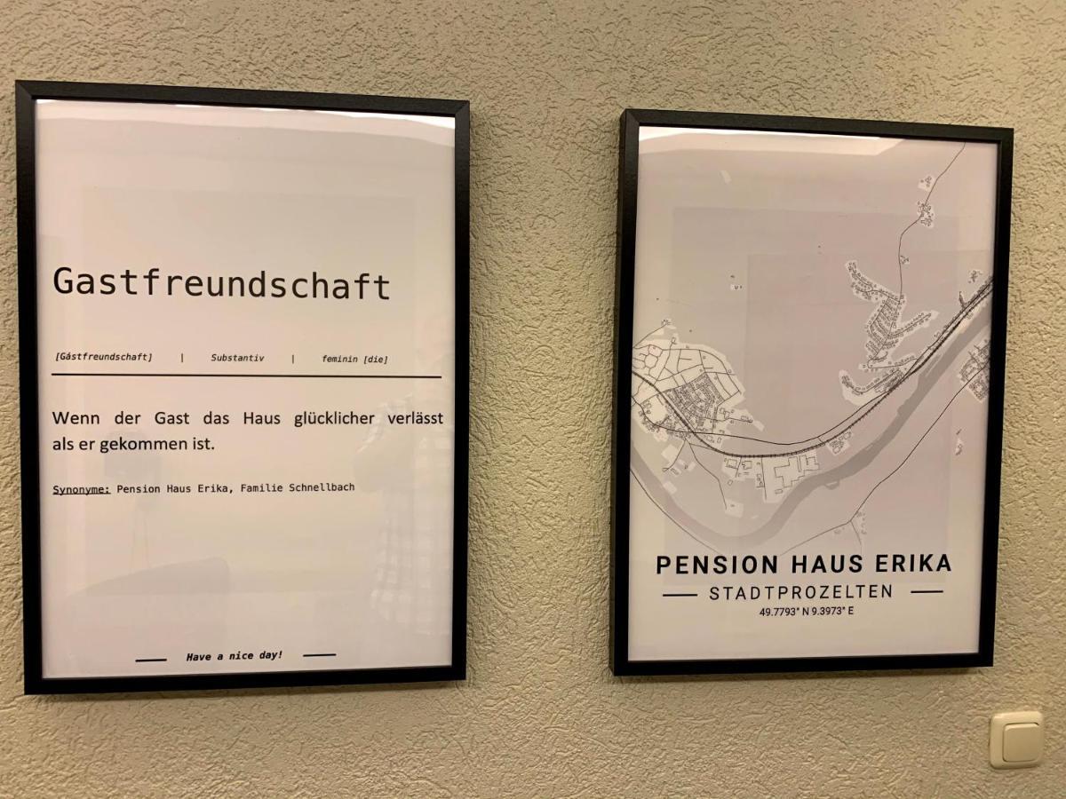 Pension Haus Erika Stadtprozelten Esterno foto